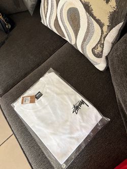 Brand New Stüssy Basic Logo Tee White Deadstock w/ Tags