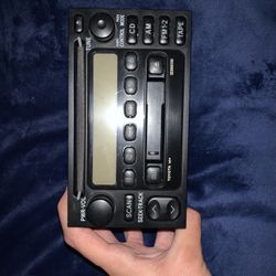 Stock Toyota Radio 