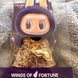 Authentic wings of fortune Purple labubu DRESS ONLY.