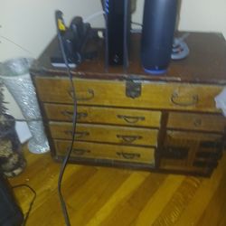 Antique Military Chest