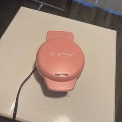 Pink Waffle maker