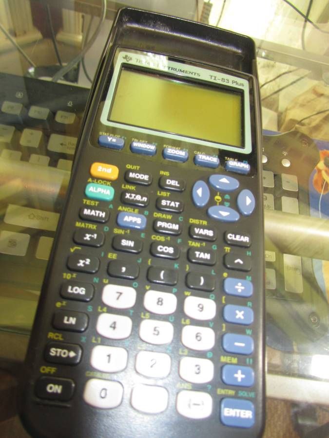 Texas Instruments TI-83 Plus Graphing Calculator Education Level High