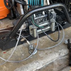 Jeep Poison Spyder Front Bumper With Smittybilt Winch 