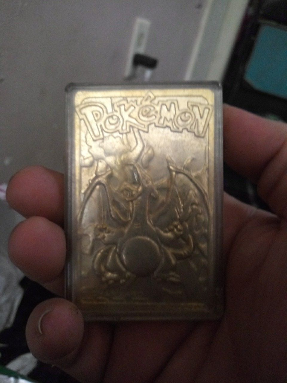Gold Pokemon cards $25 for both