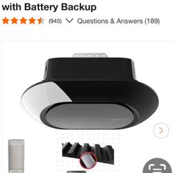 Garage Door Opener, 3/4HP Chamberlain B4613T