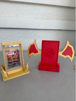Pokemon card stand
