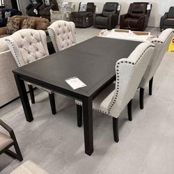 Just $10 Down Payment Finance ▪️5 Piece Dining Table Set 📛 NEW 