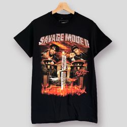21 SAVAGE x METRO BOOMIN TEE SIZE SMALL