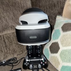 Playstation 4 Vr And Apex Steering Wheel And Pedals