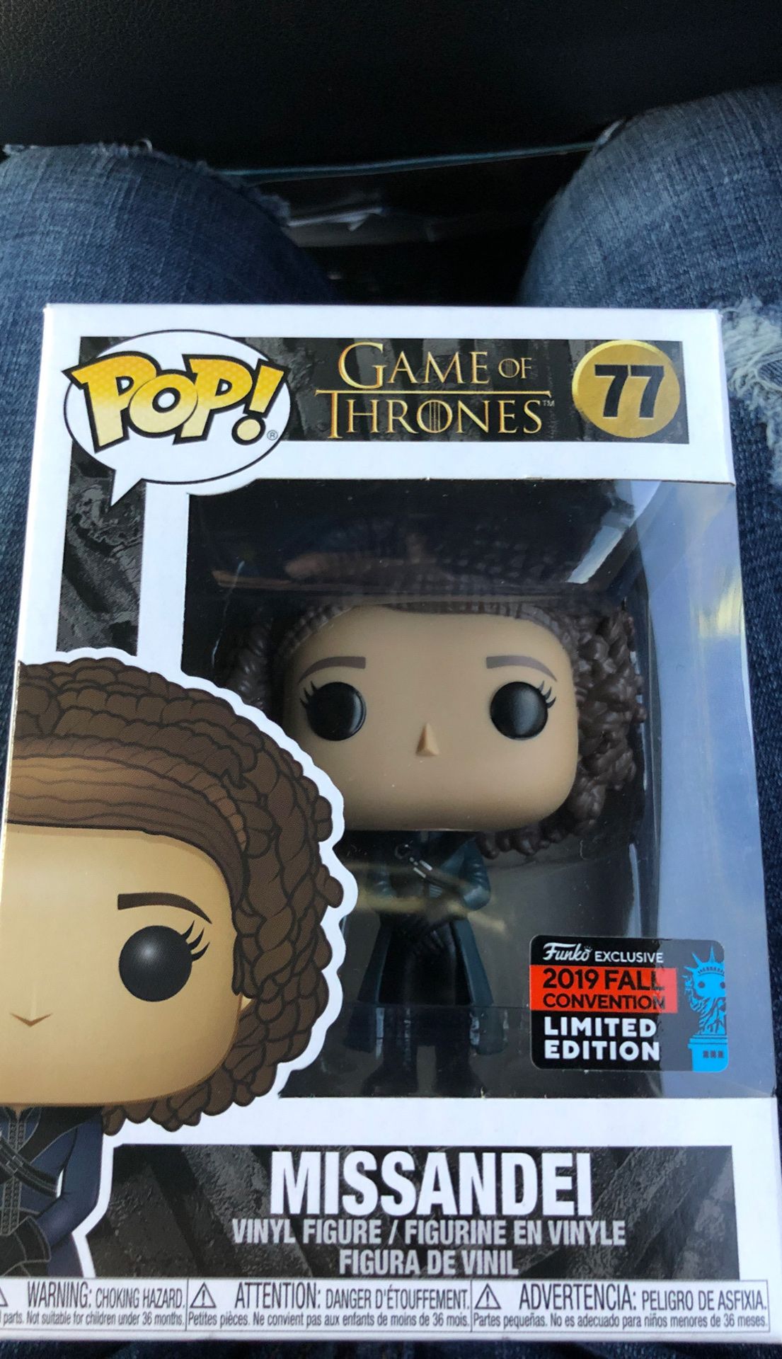 GOT Missandei 2019 convention exclusive.