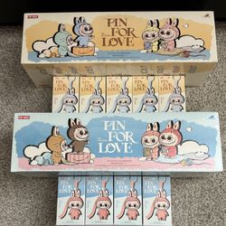 Pin For Love Labubu All Letters Available 