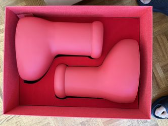 MSCHF BRB Big Red Boots Men’s Size 9