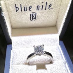GIA 1.18 Ct Diamond Engagement Ring