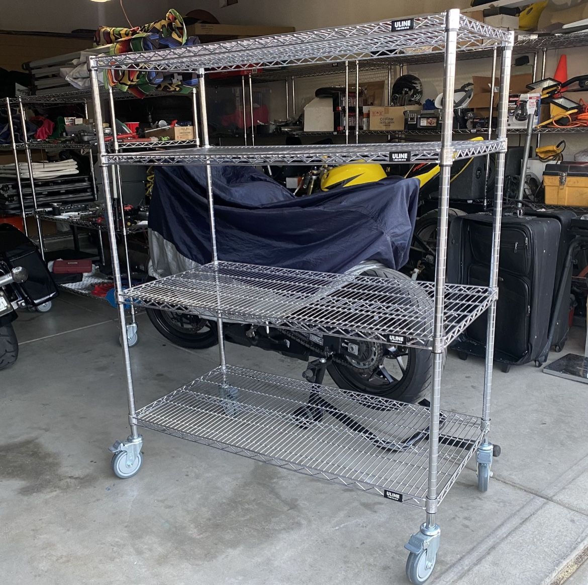 Open Box Storage Rack ULINE