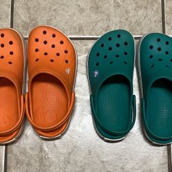 Kids Crocs Size 3 Juniors $8 Each 