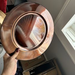 Brown Charger Plates