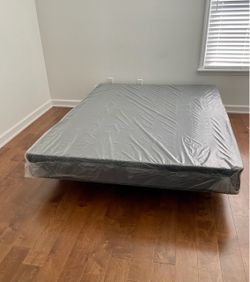 Queen Size Box Spring • Factory New • 5” Low Profile & 9” Regular • Same-Day Delivery Available