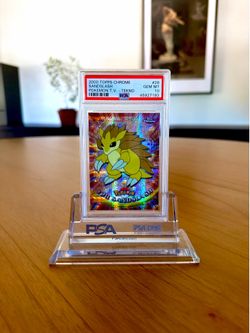 2000 Topps Chrome Pokemon T.V. TEKNO Sandslash #28 - PSA 10 Gem Mint