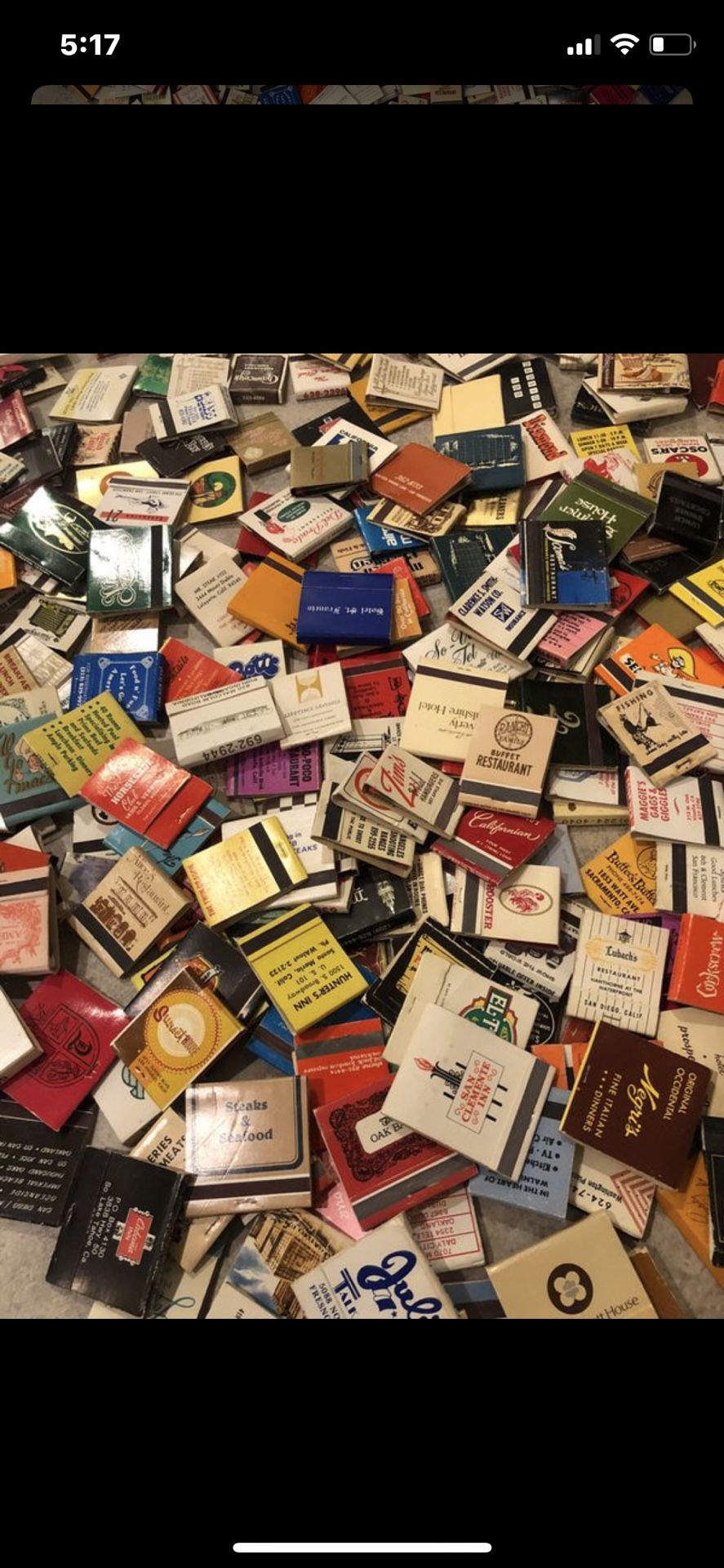 Vintage matchbooks over 300 books from 50’s-70’s very rare🧳 personal collection🕰 Antiques,Collectibles Match books,Arts