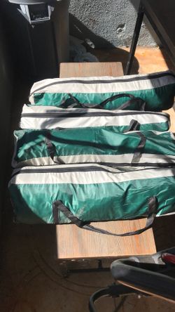 2 - 2 person camping tents used once