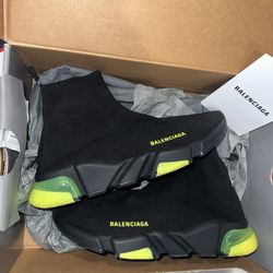 Pre-Owned Balenciaga Speed LT sneaker Size 42E 607544 W05GJ 1048