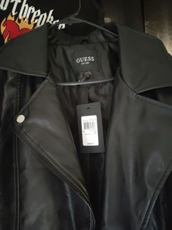 GUESS - XL WOMEN'S JET BLACK JACKET