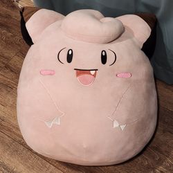 Clefairy Pokémon Squishmallow Giant