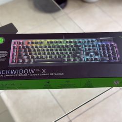 Razer BlackWidow V4 X Mechanical Gaming Keyboard