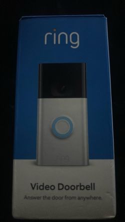 Ring Door Bell Camera Brand New 