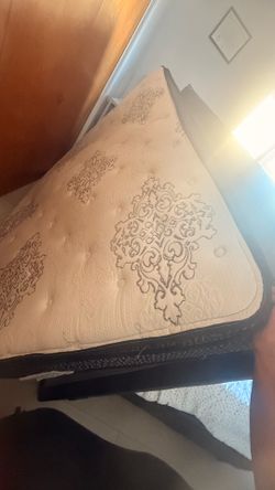 Queen mattress, new box spring.
