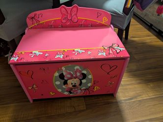 Kids Mini Mouse Toy Chests