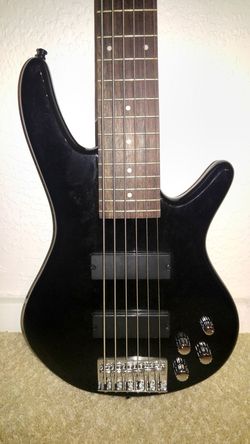 Ibanez Gio 6-string bass guitar