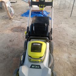 RYOBI
40V HP Brushless 21 in. Cordless Battery Walk Behind Self-Propelled Lawn Mower with (1) 6.0 Ah Battery and Charger 