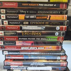 Sony PS2 GAMES