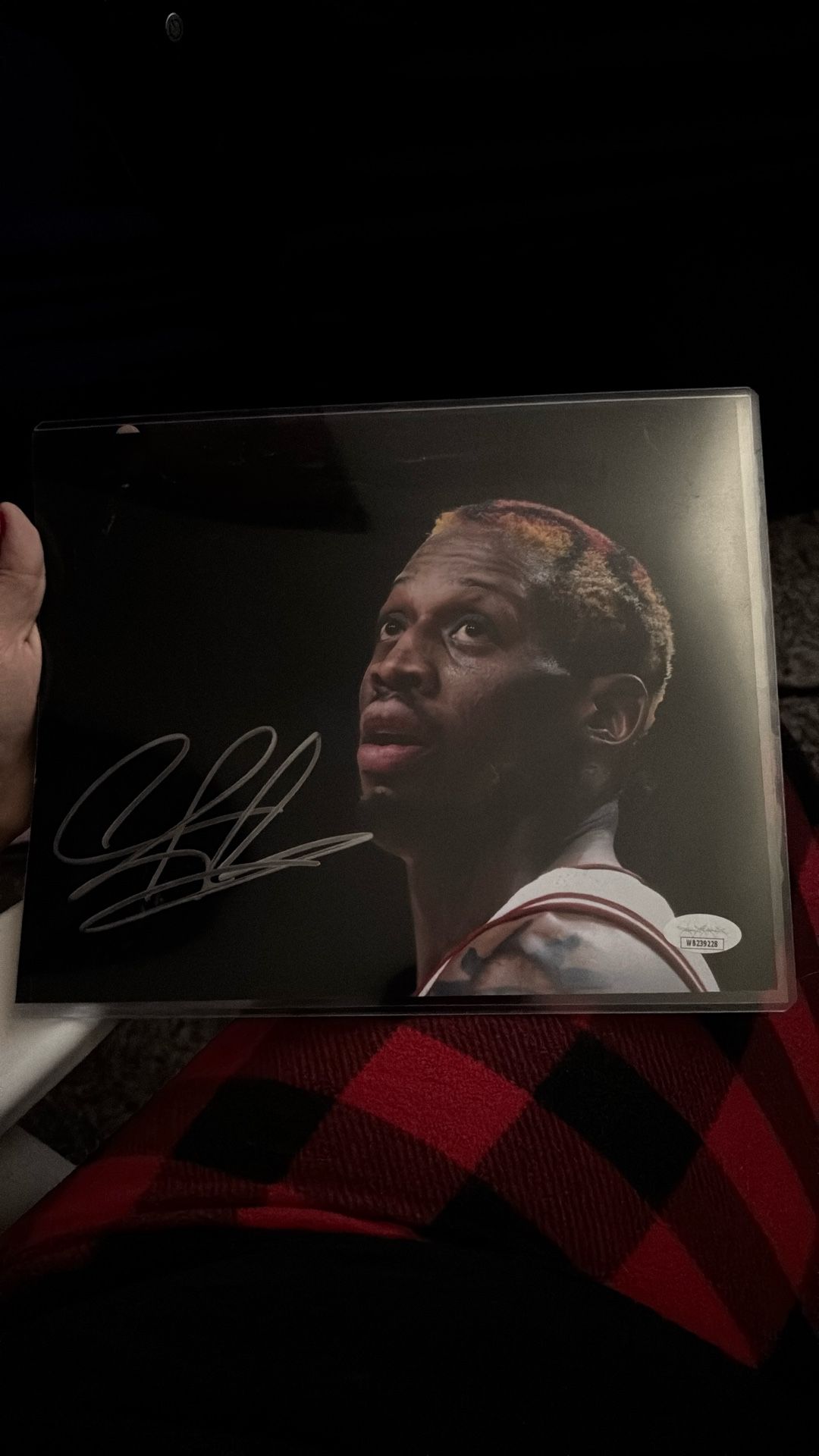 Dennis Rodman Signed Photo