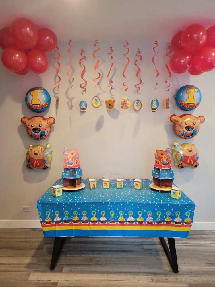 Bear 1st Birthday Party Decorations