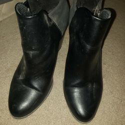 Black Ankle Boots 8 1/2