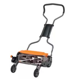 StaySharp 18 in. Cut Manual Push Non Electric Walk Behind Reel Mower