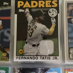 2021 Topps Fernando Tatis Jr Relic