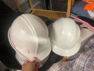 White Construction Hard Hat