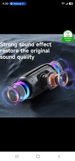 20W High-power Wireless Speaker, Portable For Outdoor Use, With 2 Speakers, Built-in 3600mAh Battery, With RGB Colorful Lights, Compatible With SD/USB