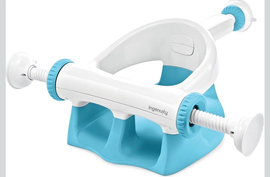 Summer by Ingenuity My Bath Seat for Sit-Up Baby Bathing, Sure & Secure Suction