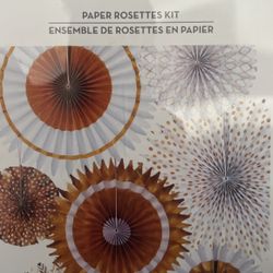3 Paper Rosettes Kit