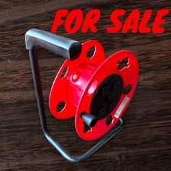 Heavy Duty Extension Wire Holder Reel- Holds Up To 125ft