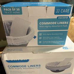 Commode And Commode Liners