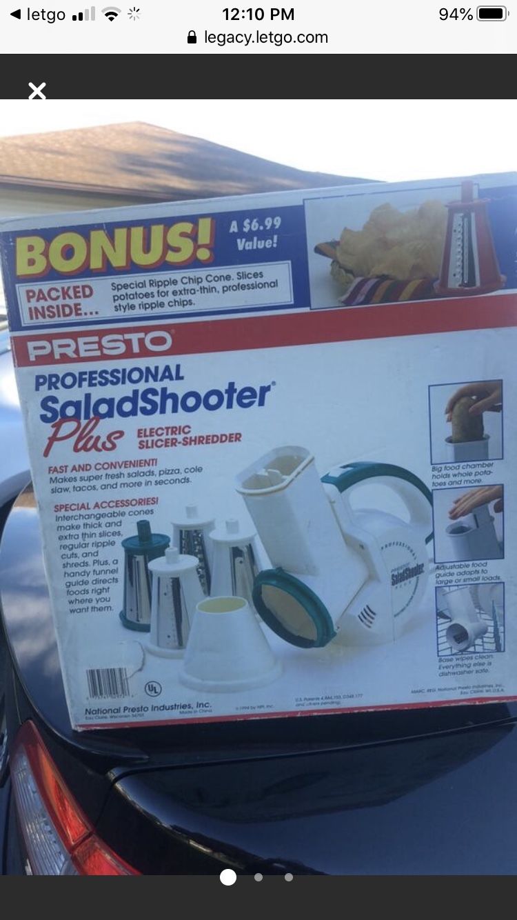 Salad shooter