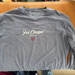 Fox Chapel Peter Millar Long Sleeve T-Shirt Size M