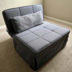 Sofa Bed, Convertible Chair 4 in 1 Multi-Function Modern Folding Ottoman Guest Bed