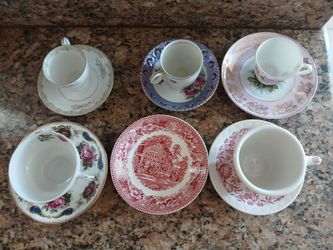 Tea set vintage plate ,cup