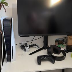 Ps5 Steel Series Headphones Monitor
